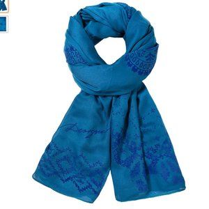 Scarf blue